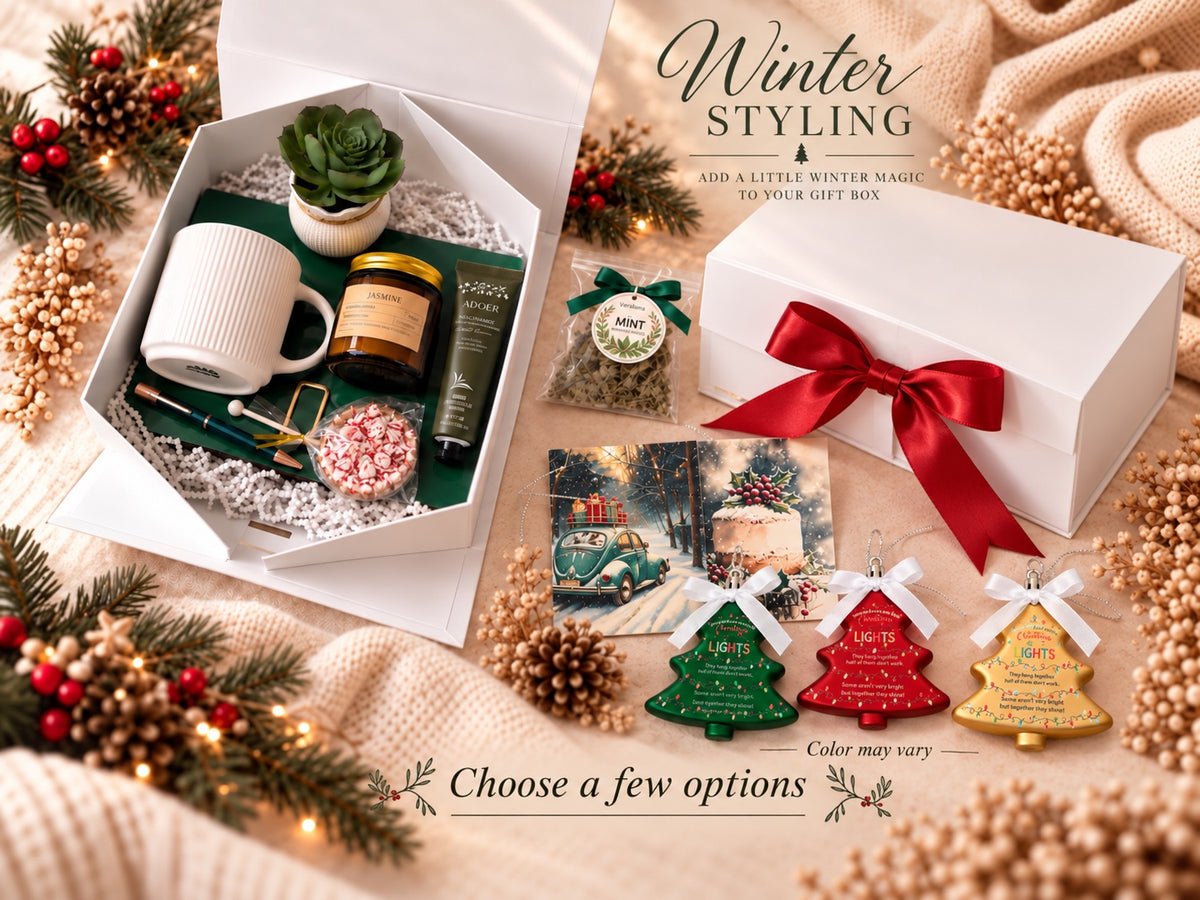 Cozy Desk Gift Box, Tea Lover Gift Set, Appreciation Gift, Corporate & Office Gift