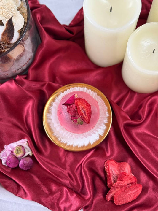 Scarlet Berry Kiss Tea Bomb – Ball Shaped Fruit-Forward Hibiscus Tea Blend